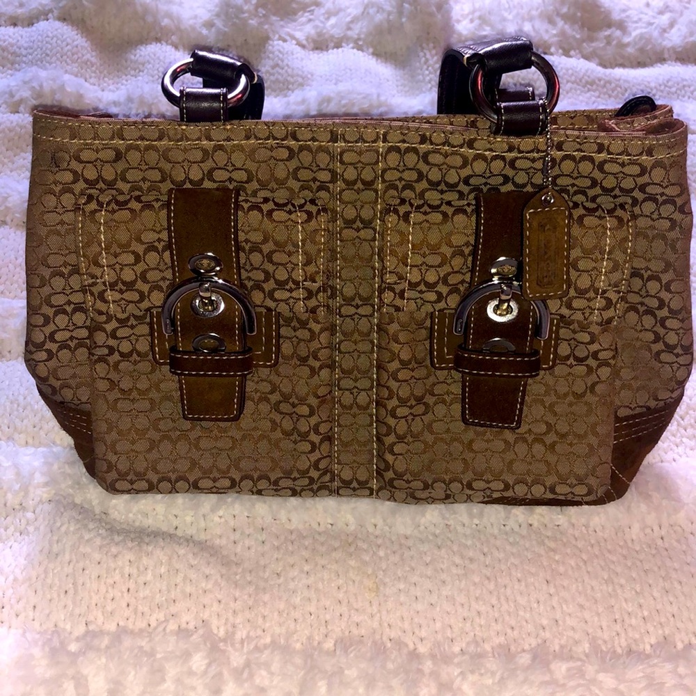 Coach designer purse